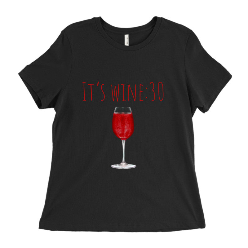 Wine:30 Bella + Canvas Women’s T